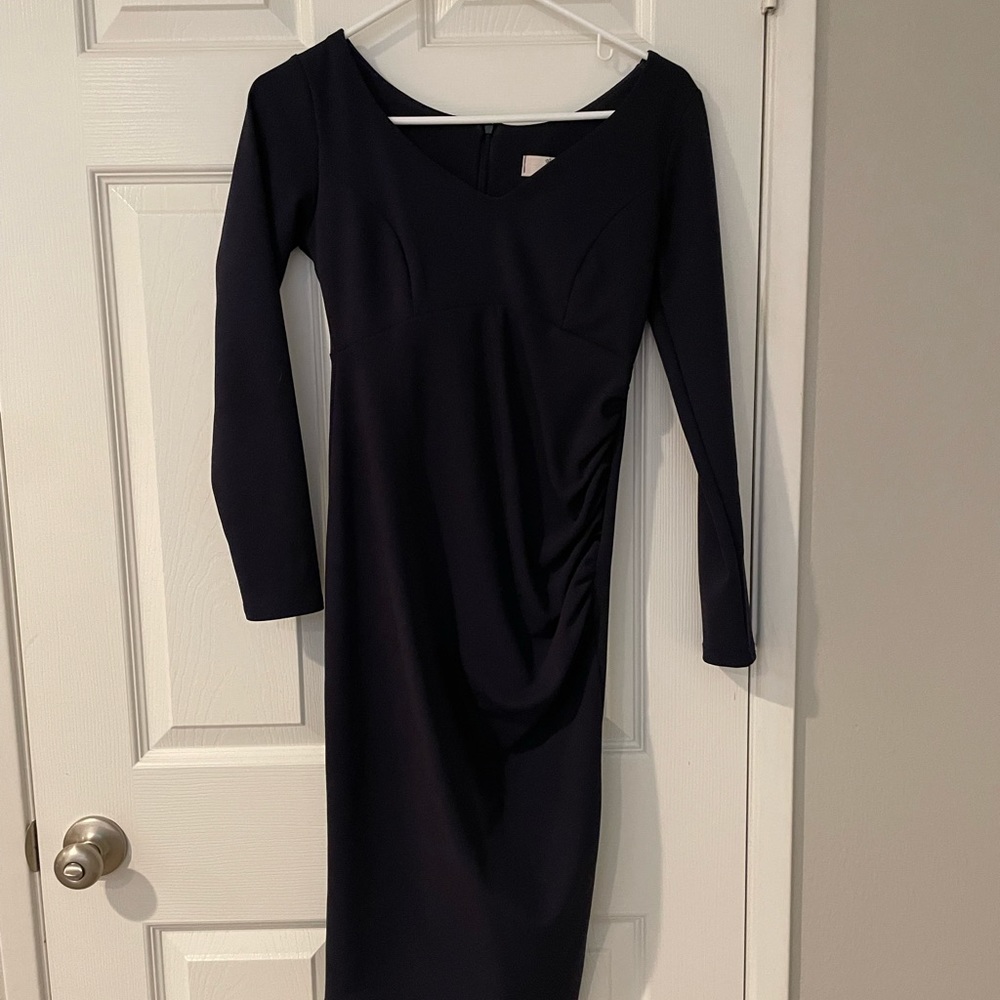 Maternity Navy blue dress